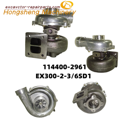114400-2961 รถขุดเทอร์โบ EX300-2 EX300-3 6BG1 เครื่องยนต์ Turbo