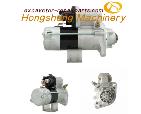 ISB6.7L 6D102 เครื่องยนต์สตาร์ทเครื่องยนต์คัมมินส์ 24V 10T 4.8KW 428000-7100