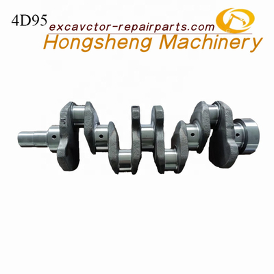 6204-31-1201 4D95 ชิ้นส่วนเครื่องยนต์รถขุด Komatsu เพลาข้อเหวี่ยง 6205-31-1201