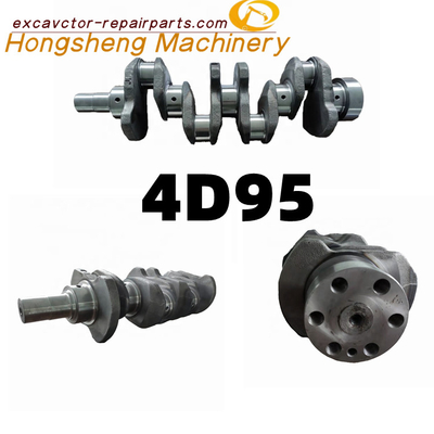 6204-31-1201 4D95 ชิ้นส่วนเครื่องยนต์รถขุด Komatsu เพลาข้อเหวี่ยง 6205-31-1201