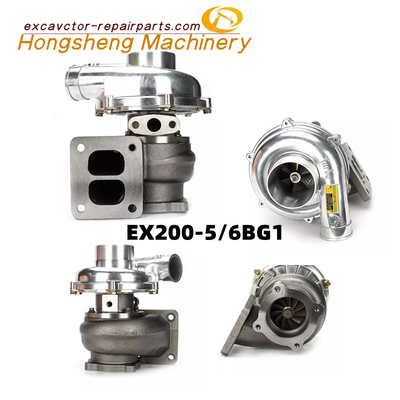 114400-3770 รถขุดเทอร์โบสำหรับ Ex200-6 Zx200 Zax230 Zax240 เครื่องยนต์ 6BG1