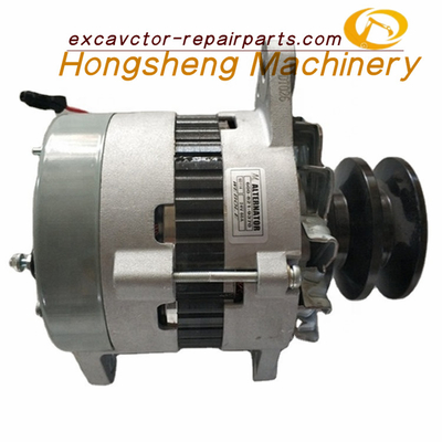 600-825-3151 เครื่องกำเนิดไฟฟ้าขุด Komatsu PC400-6 เครื่องยนต์ 6D125 เครื่องกำเนิดไฟฟ้ากระแสสลับ 24V 40A