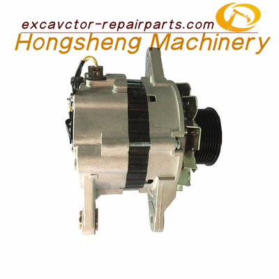 Hitachi รถขุด Generator 4HK1 ZAX230 250-3 24V 50A 8PK 0-35000-4558