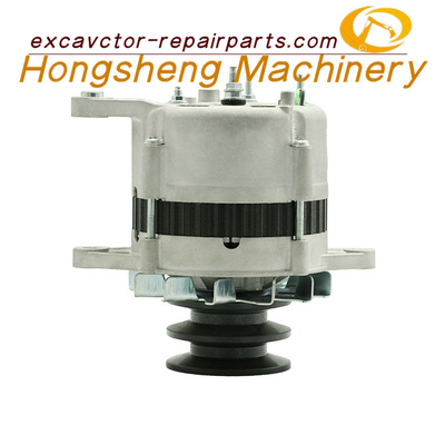LR225-85 เครื่องกำเนิดไฟฟ้าของรถขุด Hitachi EX60-3 Engine BD30 24V 50A 2V