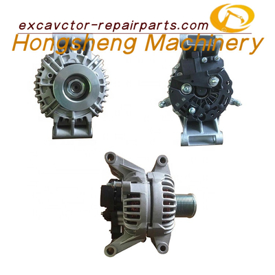 24V 115A 12PK เครื่องกำเนิดไฟฟ้ารถขุด Carter E320D2 C6.6 เครื่องยนต์ 0124655076