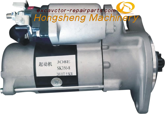 28100-2892AS K350-8 Kobelco มอเตอร์สตาร์ท Hino J08E J05E เครื่องยนต์ 24V 11T 5.5KW
