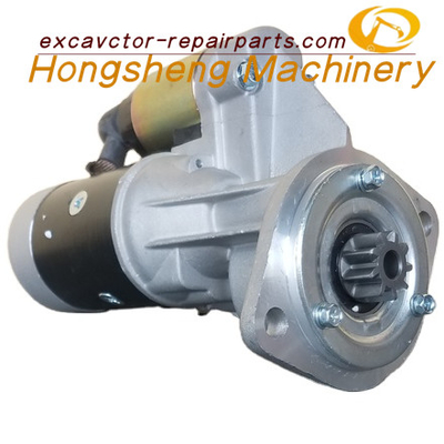 8944234520 24V 9T 3.0KW รถขุดสตาร์ทมอเตอร์ Kobelco SK60-3 Isuzu 4JA1 Engine