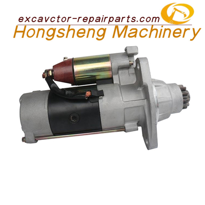 SK450 SK480-6 มอเตอร์สตาร์ทรถขุด Mitsubishi 6D24 M9T60171 24V 11T 5.5KW