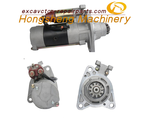 SK450 SK480-6 มอเตอร์สตาร์ทรถขุด Mitsubishi 6D24 M9T60171 24V 11T 5.5KW
