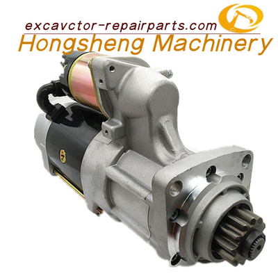 C7 เครื่องยนต์รถขุดสตาร์ทมอเตอร์คาร์เตอร์ 39MT E324 E325 E329 24V 12T 7.5KW