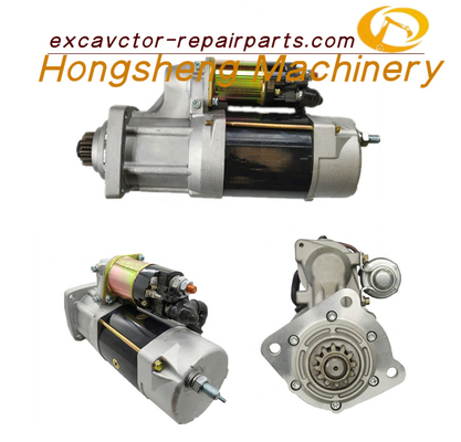 C7 เครื่องยนต์รถขุดสตาร์ทมอเตอร์คาร์เตอร์ 39MT E324 E325 E329 24V 12T 7.5KW