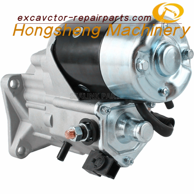 รถแบคโฮหน้าตักหลังขุด 12V 10T 2.7KW CAT Starter Motor 3044C 3054C C3.4 228000-1420