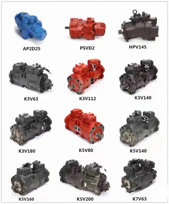 Kobelco SK200-6 SK200-6E ปั๊มไฮดรอลิกคาวาซากิ K3V112DT K3V112DTP K3V112
