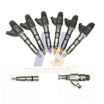 VOE20798683 เครื่องยนต์หัวฉีดน้ำมันเชื้อเพลิงประกอบ 0445120067 Volvo EC200B 210B D6E D6D