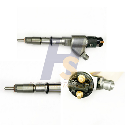 VOE20798683 เครื่องยนต์หัวฉีดน้ำมันเชื้อเพลิงประกอบ 0445120067 Volvo EC200B 210B D6E D6D