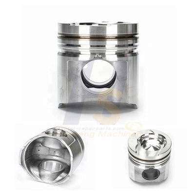 Komatsu PC300-6 S6D108 ชิ้นส่วนเครื่องยนต์รถขุด Piston 6222-33-2110 217250