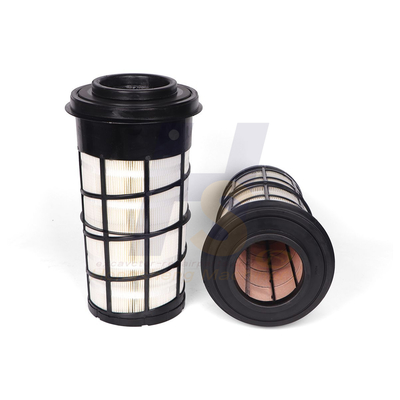 P611190 P611189 เครื่องกรองอากาศของรถขุดกรองภายในและภายนอก Grid